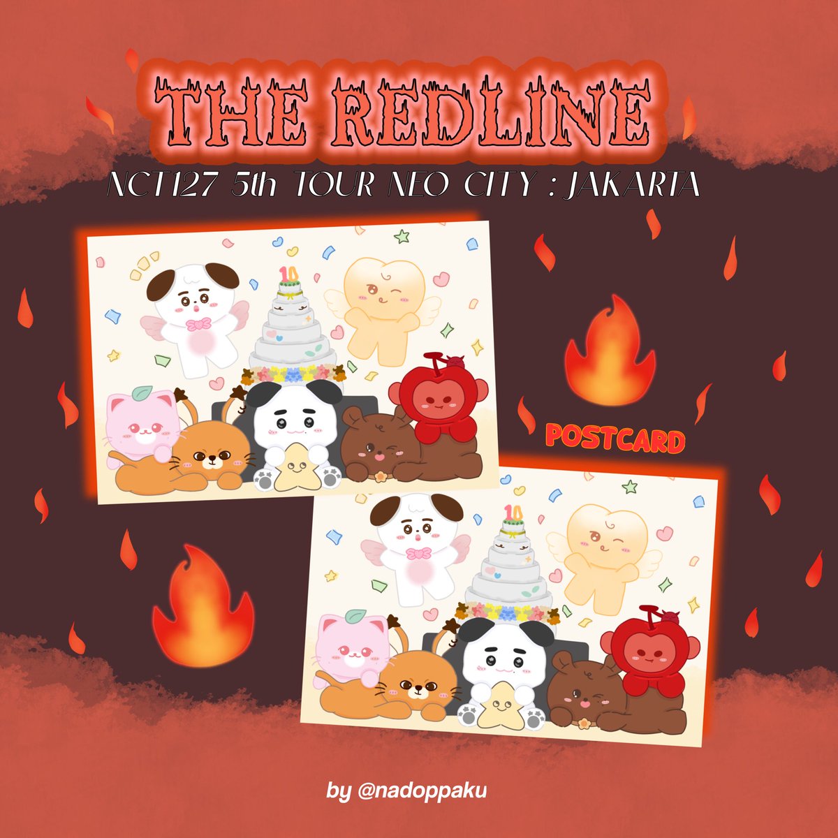 Nadoppaku's tweet photo. 🚒 The Redline NCT127 Tour Neo City : Jakarta Freebies 🔥
— by @nadoppaku

Help RT and like ❤️‍🔥

ঌ Limited qty
ঌ 3 Oktober 2026
ঌ Location will be update on the spot

❤️‍🔥 SEE YOU BLINGY BLINGY ❤️‍🔥 https://t.co/zbutdk0T4g