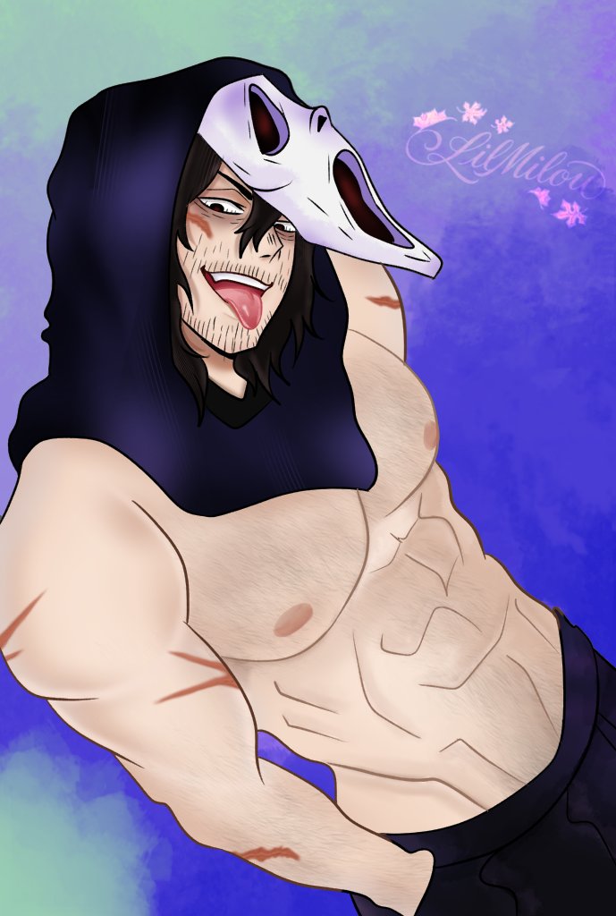 LilMilou_'s tweet photo. Drew Aizawa 🖤

Still struggling with drawing abs 😭 I definitely need more practice LOL

Pose inspired by a reference I found on Pinterest 📌
Art by me 🎨

#Vtuberㅤ #artㅤㅤㅤㅤ #illustration‌‌ #MyHeroAcadémia https://t.co/NoIGRf4hKc