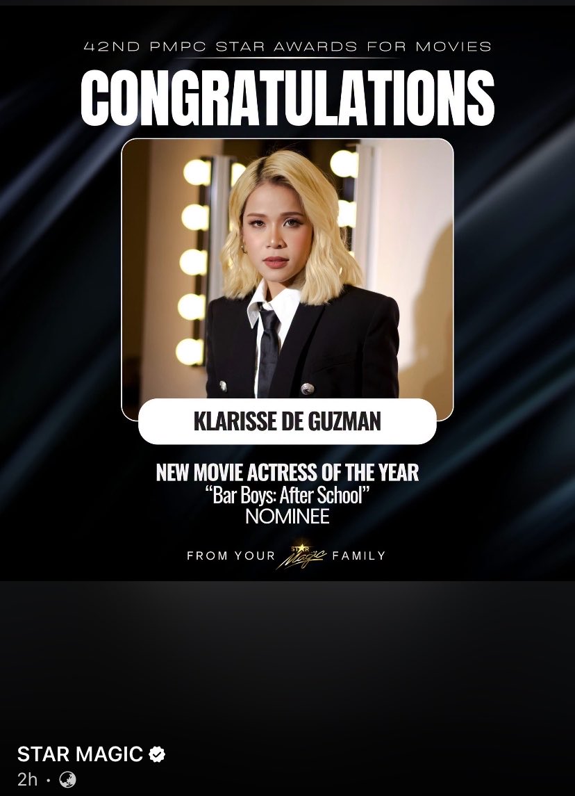 Cadburry_KDG's tweet photo. Actress and singer klarisse

THE B1GNight Anniversary https://t.co/V2SlzYs25k