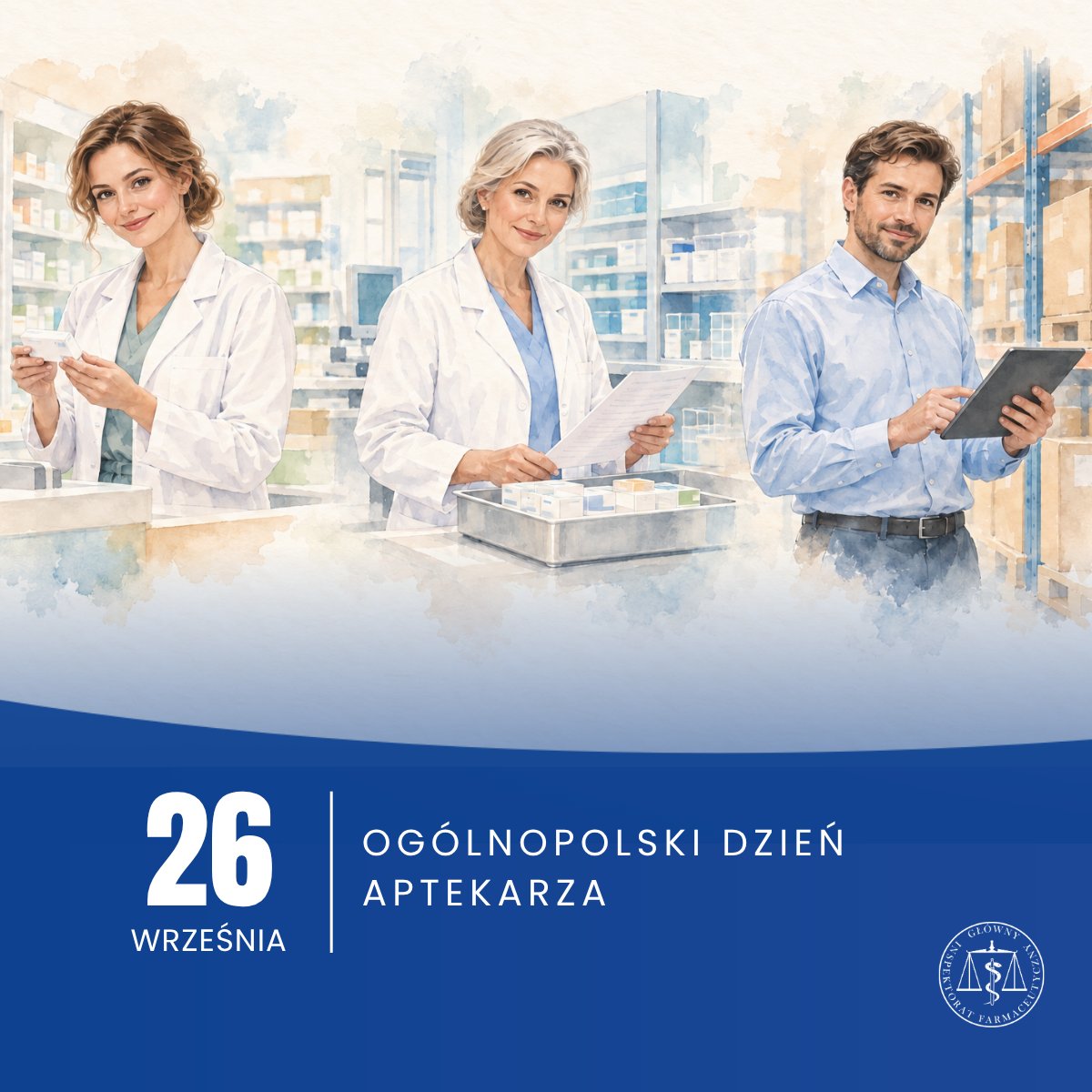 GIF_GOV_PL's tweet photo. Dziś Ogólnopolski Dzień Aptekarza! 💊✨
Aptekarze pracują w różnych miejscach i pełnią różne role, ale łączy ich odpowiedzialność za bezpieczeństwo leków i pacjentów. Dziękujemy za Waszą wiedzę, profesjonalizm i codzienne zaangażowanie. 
Wszystkiego najlepszego! 💚 https://t.co/FBmc7ztzQw