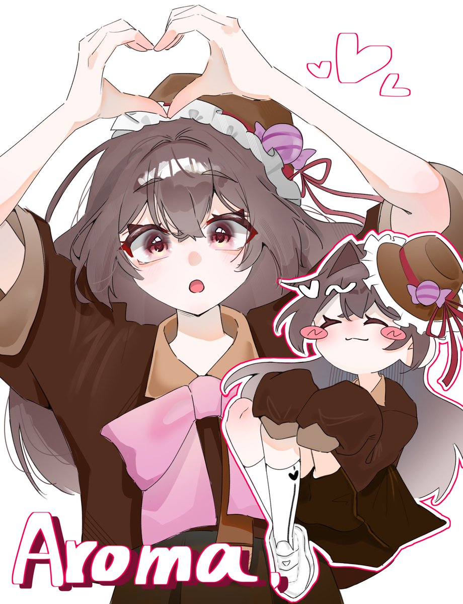 HIN4_xx's tweet photo. Aromaさんですっ！
もしよろしければリクエストとか頂けると嬉しいです…！絶対描くので！！ https://t.co/tbVXH3N34L
