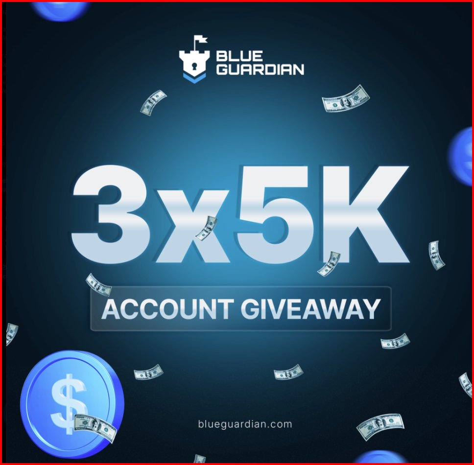 themarketmarker's tweet photo. Let's host 3x5k giveaway. You MUST quote tweet our pinned post with it.

Follow @blueguardiancom, @guardianfutures, @guardiantvlive @themarketmarker and you + turn on notifications

Like, retweet and tag 2 friends
Add us as favorite firm at
 https://t.co/57X7xBJisG https://t.co/raG1vV1tPU