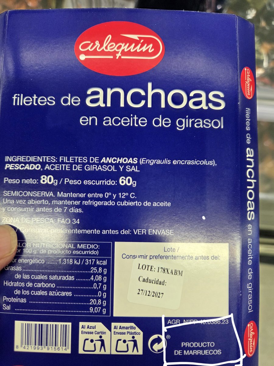 JCumelles's tweet photo. Hola @Plusfresc
Son anxoves,
Perrò dubto que mai hagin vist el Cantàbric https://t.co/759PGGxugg