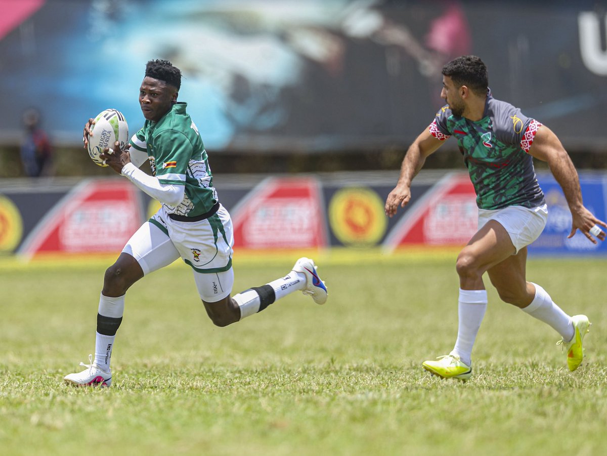 Image for the Tweet beginning: 🇿🇼🔥 ZIMBABWE 19–12 MOROCCO 🇲🇦

A