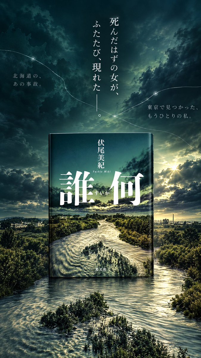 umefilm's tweet photo. 百年の時効をきっかけに、すっかり伏尾美紀 作品にハマってしまい勝手にポスター作る。
#伏尾美紀 https://t.co/QMJyE9043w