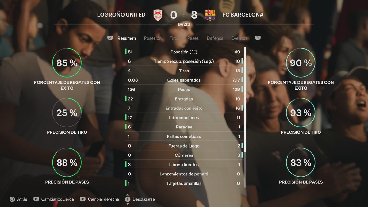 alberto_marco8's tweet photo. Apuesta para el partido hoy!! @LogronoUnited 0-8 @FCBfemeni en #EASportsFC27 #FORÇABARÇA #ViscaelBarça i #ViscaCatalunya!! @EASPORTSFC @easportsfces @PlayStation @PlayStationES #PS5Share @LigaF_oficial #LigaFMoeve @DAZN_ES #LigaFenDAZN #LogroñoBarça #LOGvsFCB #LOGvsBAR #LOGvsBCN https://t.co/OzQFF42XCC
