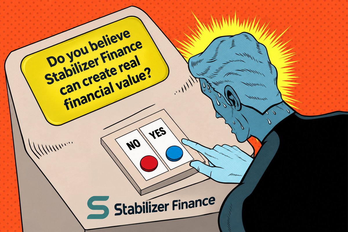 EsthJonah's tweet photo. Do you believe @StabilizerFi can create real financial value? YES or NO?

What is your final answer?

Yes!!! I think it is possible, but it all comes down to what we build and how many people actually use it!! https://t.co/JkcVbYBkGi