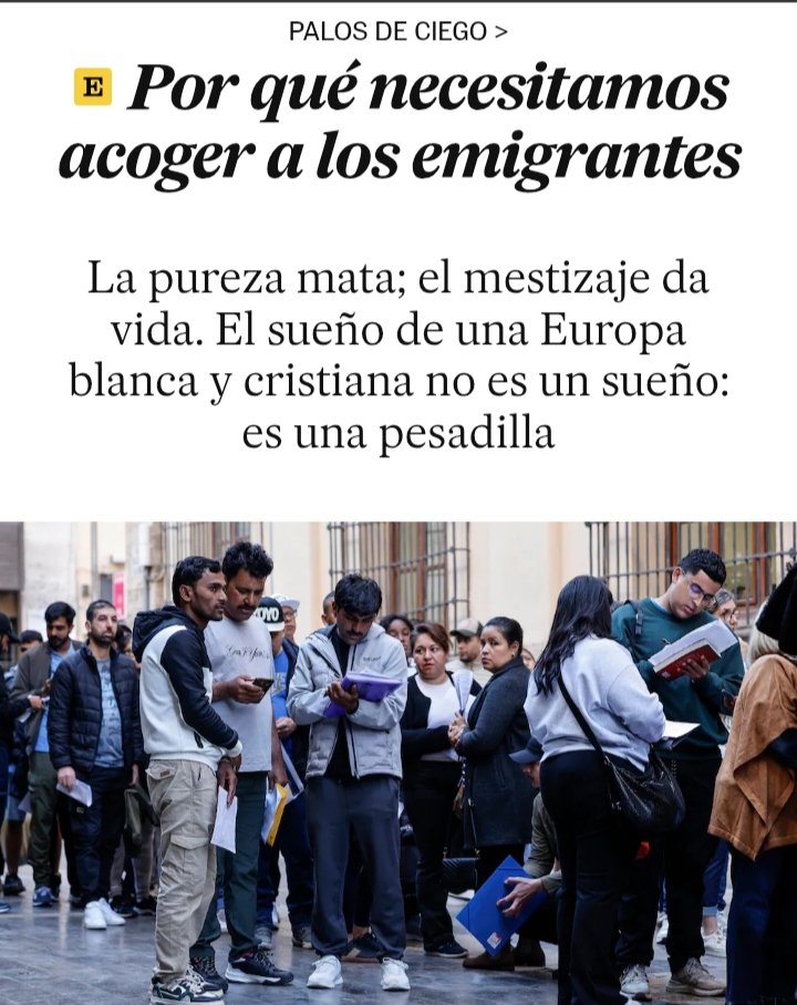 ChoneraCirce's tweet photo. Los argumentos económicos ya no cuelan y hay que recurrir a una metafísica escencialista. 

Para ser algo bueno, Europa ha de dejar de existir. Sólo una cosmovisión moralmente maniquea, basada en el autodesprecio, permite que la idea fructifique. https://t.co/UsvL9xUjAX