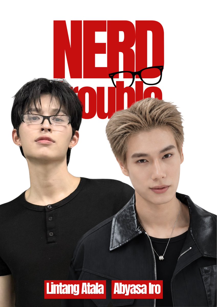 vaiswrite's tweet photo. A #PondPhuwin AU — Nerd Trouble.

“The nerd Abyasa hates, the trouble he can't escape.” Or maybe he's lowkey starting to like trouble behind the glasses? Guess.

©vaiswrite, 2026. https://t.co/zTuTutw33I