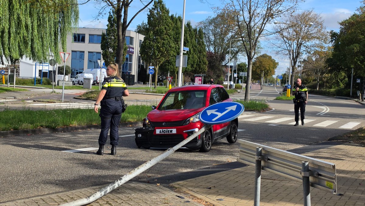 Auto-ongeluk in Naaldwijk