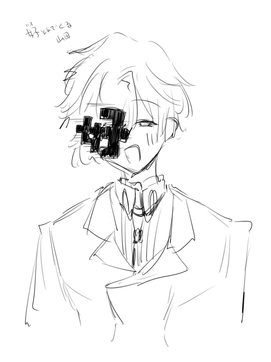 mirano_misosiru's tweet photo. 片目が隠れる構図が好きで色々考えてるけど、どれもなんかしっくり来ない https://t.co/Ohxj3G7jB5