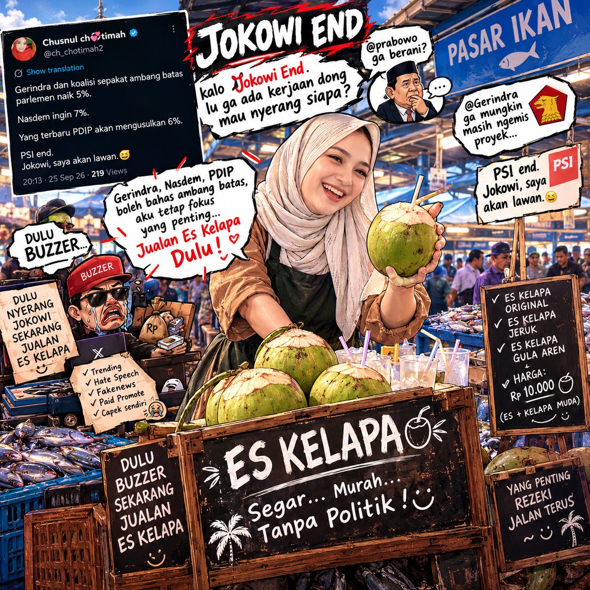 IT_Geeks23's tweet photo. @ch_chotimah2 @DediMulyadi71 🤣🤣🤣, katanya demokrasi , orang bikin baliho sendiri, bayar sendir , bayar izin sendir masak di persekusi , oiya lu ngedukung partai dinasti ya bukan demokrasi bukan begitu @PDI_Perjuangan https://t.co/xtCaXBtUe2