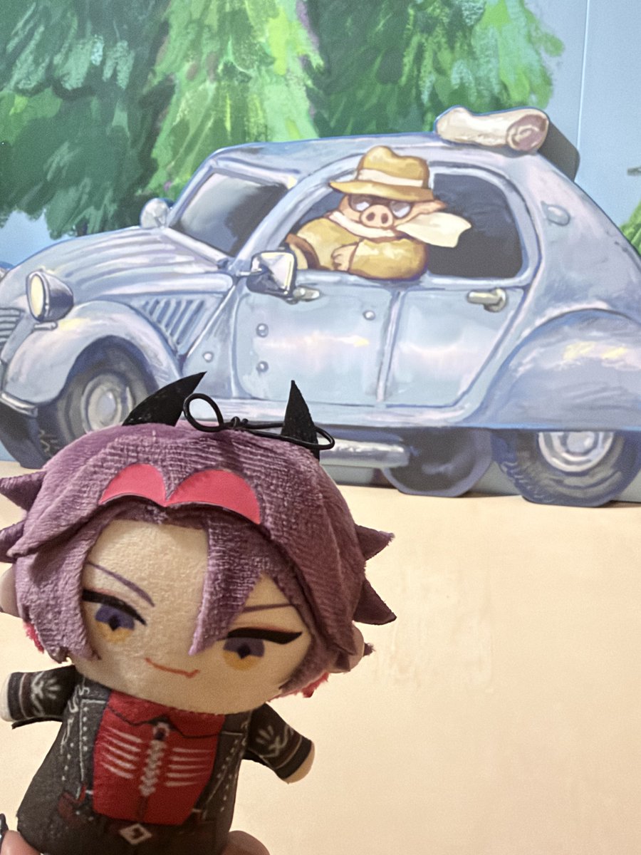 moppu_mfmf's tweet photo. ひばぱぺ連れてジブリパーク展行ってきた\♥/ https://t.co/MpGiWCH95U