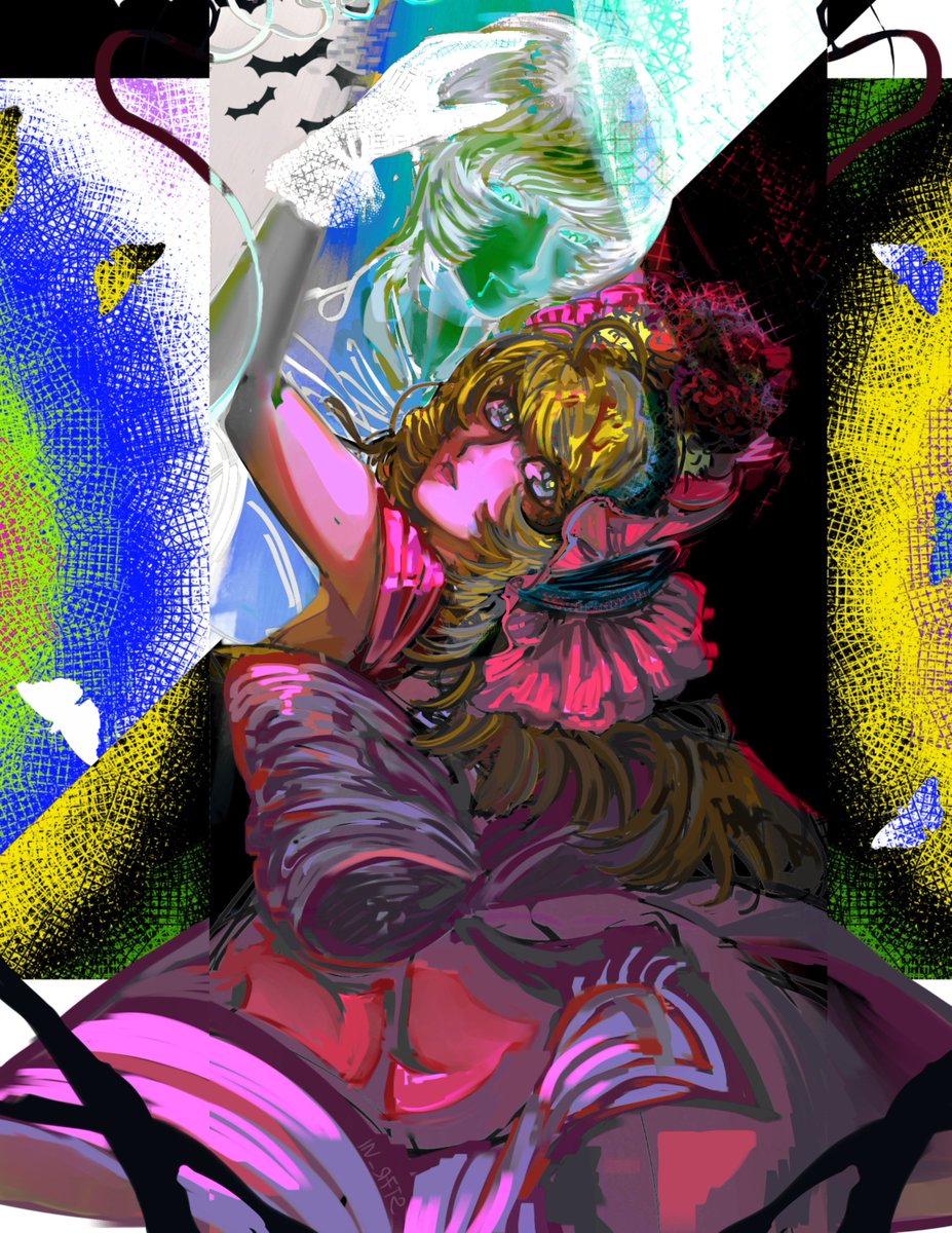 ST7R_VII's tweet photo. #commission #art #oc #vampire 
#viral 
🗡️🪞 vampire-Love story https://t.co/4T1c8Y6xRL