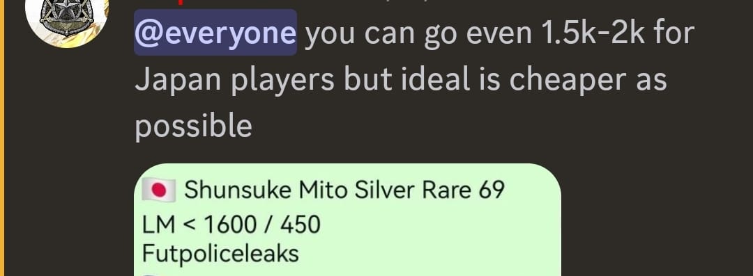 FutPoliceLeaks's tweet photo. 🚨 LOW BUDGET TRADING 😍

✅X2/x3/x4/x5/x6 Profit 
✅Leak trading - We posted Japan players Thursday
✅We posted them to buy over market price 😉
✅Classic trading - We posted them again during the night
✅ All timezones covered 

We run both leaks and classic trading market 🫡

Join here (limited spots) ➡️ https://t.co/jSrvGhLtyk

65% discount on annual membership ➡️ DM @futcommander1 📩