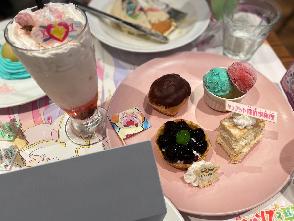 odenmoon's tweet photo. キミプリカフェ！(正:タワレコカフェ)
美味しかったです✨️ https://t.co/jxePG0cuD1