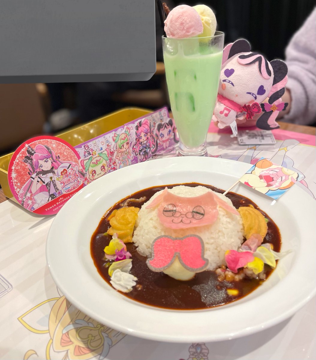 odenmoon's tweet photo. キミプリカフェ！(正:タワレコカフェ)
美味しかったです✨️ https://t.co/jxePG0cuD1
