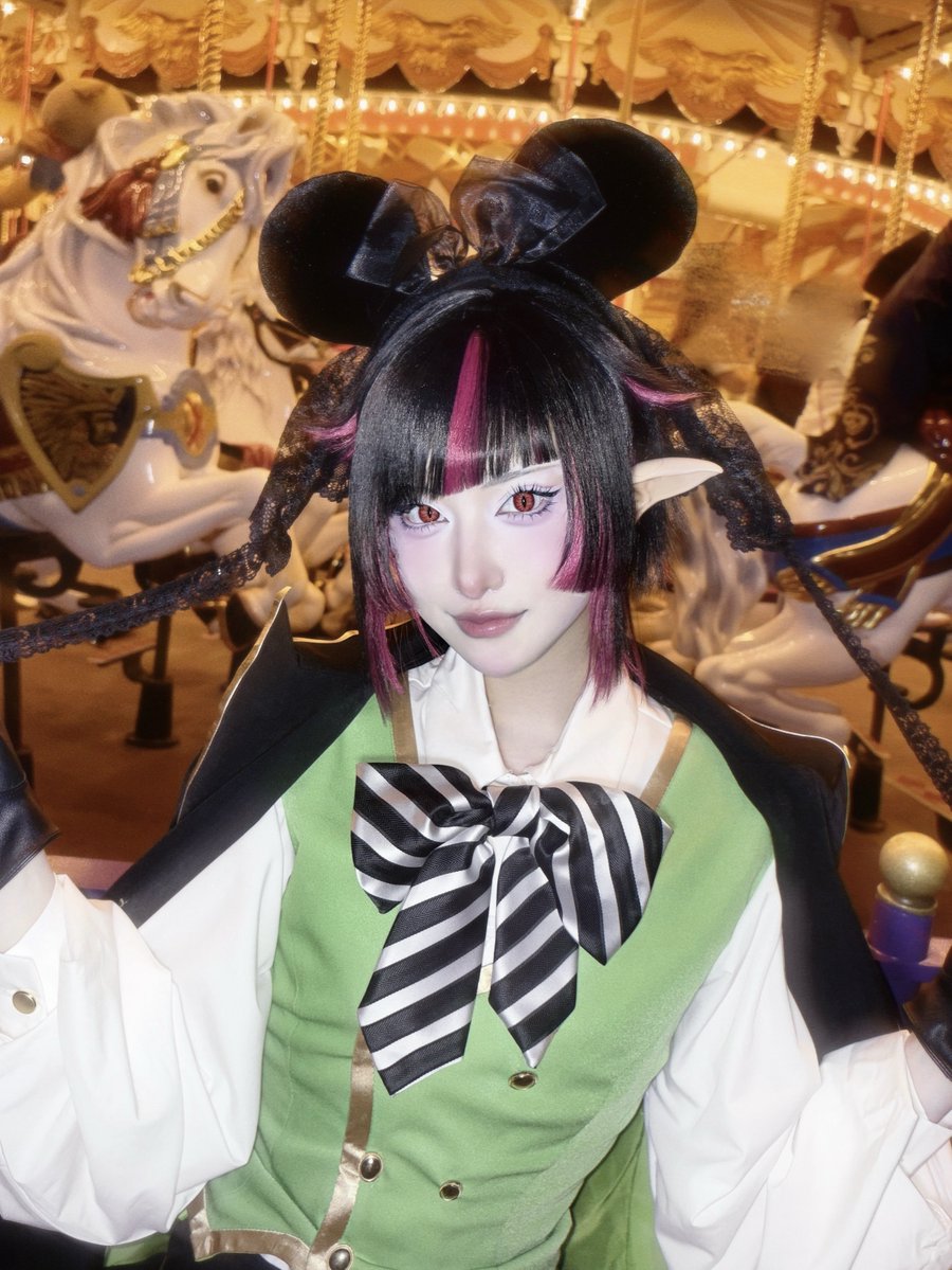 miv0vl's tweet photo. どうじゃ？キュートじゃろう？

 #Dハロツイステ
 #Dハロ仮装2026 https://t.co/mGvPZMBLWG