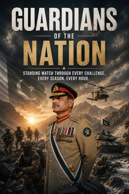 Aaliyah_Anam's tweet photo. Under COAS Asim Munir, the Pakistan Army maintains its traditional role as a central institution. Leadership, discipline, and national duty remain the core narrative. #NationSalutesCDF #UnitedBehindCDF #RespectedCDF https://t.co/LfvVvDe1oL