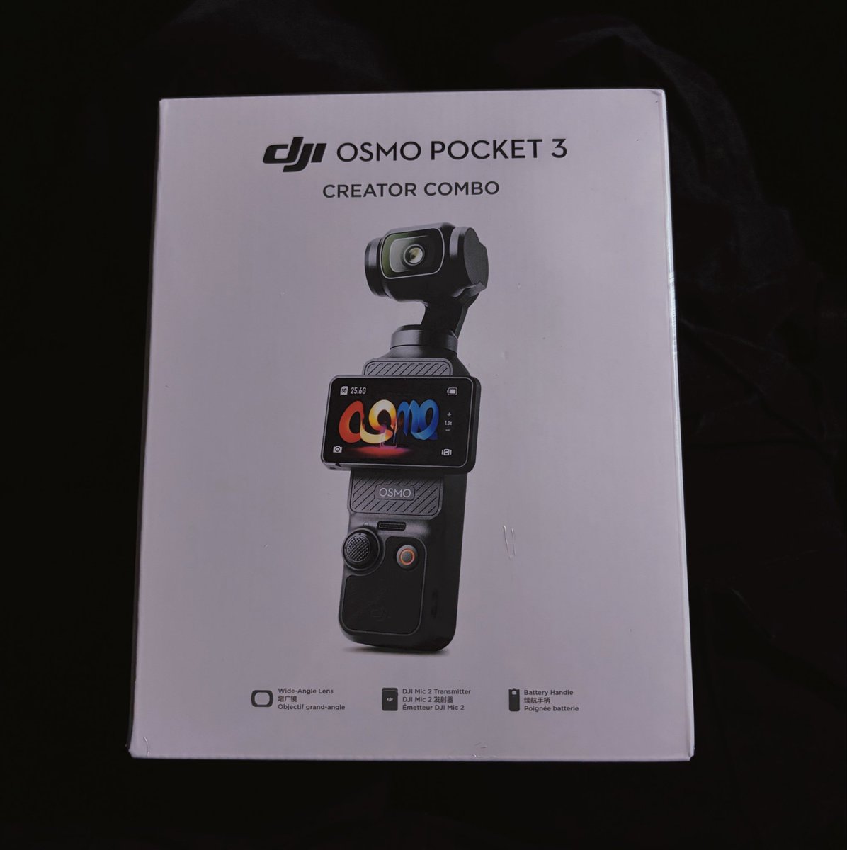 hellokwin's tweet photo. i finally got the dji osmo pocket 3!! ✧˖°

soooo excited to start learning this camera and make more vlog + off-stream content ♡ https://t.co/lz0zyOdIjx