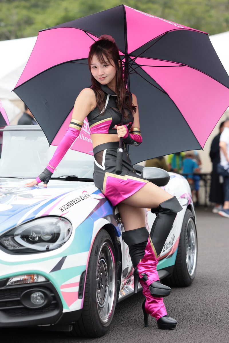 boryokusyaryo's tweet photo. 森脇梨々夏さんを初めて撮影した時ですね📷
2023.7.15
#森脇梨々夏 
#富士スピードウェイ https://t.co/2w3I2Slk1Q