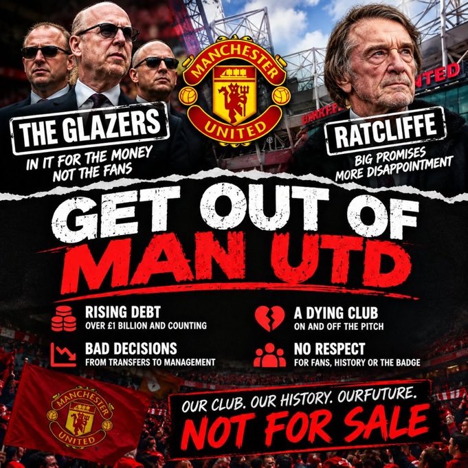 daveyf_75's tweet photo. Never mind what’s going on over at citeh we’ve got our own problems with our owners and the debt getting further out of control let’s carry on with the boycott of sponsors.
#boycottunited 
#GlazersFullSaleOnly 
#glazersandratcliffeout 
#GlazersSellManUtd 
#glazersandineosout https://t.co/8Vd2xJc7Vo
