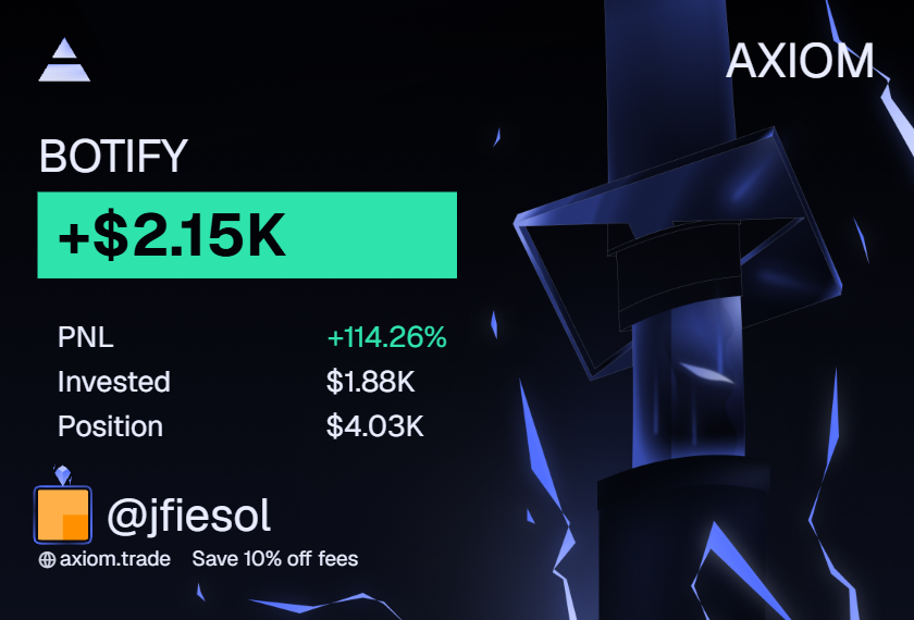 JfieSOL's tweet photo. Fully out of botify now.

geeg https://t.co/EL8ob4wfpE