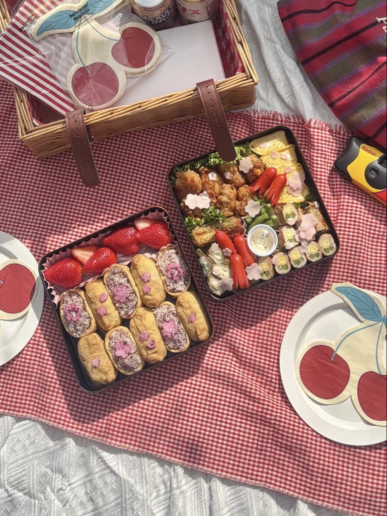 _cooking_cat's tweet photo. 春、井の頭公園にてたのしいピクニック🧺たのピク https://t.co/CtXmjJaRNR