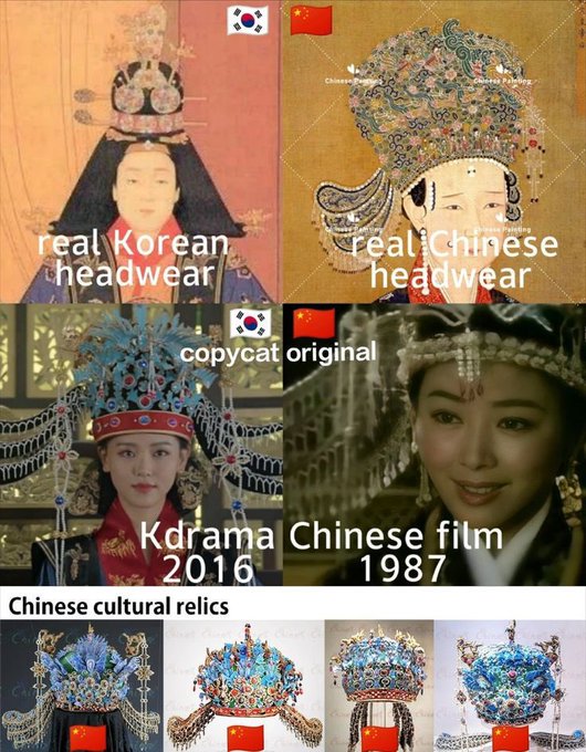 Adayang53500953's tweet photo. 韩国人偷窃中国各个朝代的服饰，宣传为韩国的传统服饰。这个肮脏卑劣的民族，偷窃中国文化，主张韩国起源，贼喊捉贼，请各国网友广泛传播，揭穿韩国的真面目 https://t.co/0UGWSVf83a