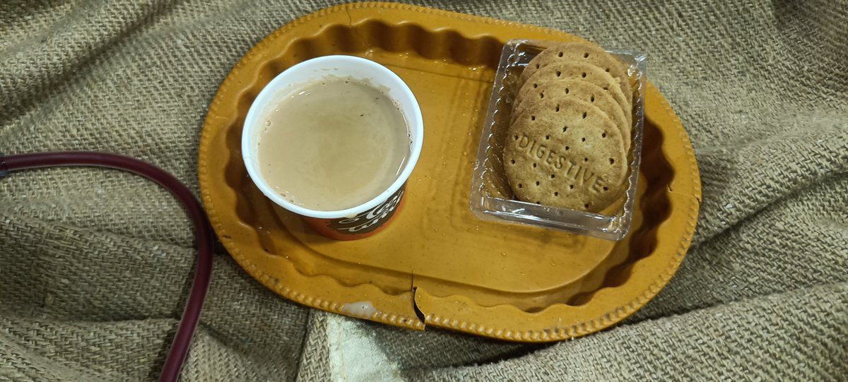 The_Narrator08's tweet photo. Do you also like eating biscuits with tea? ☕ https://t.co/o5FWI3nWOk