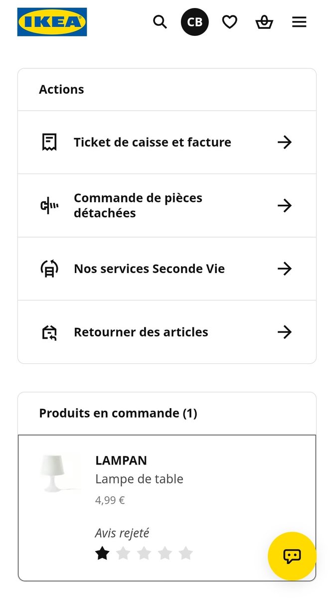DecaenCyril's tweet photo. C'est tellement plus simple @IKEA_France d'avoir un produit bien noté quand on rejette les mauvaises. Je vous ai fait pars d'un problème électrique évident sur l'un de vos produit ayant causé un arc électrique et fait disjoncter mon installation. Mais vous detournez le regard. 👌 https://t.co/UQxAaaJ3qQ