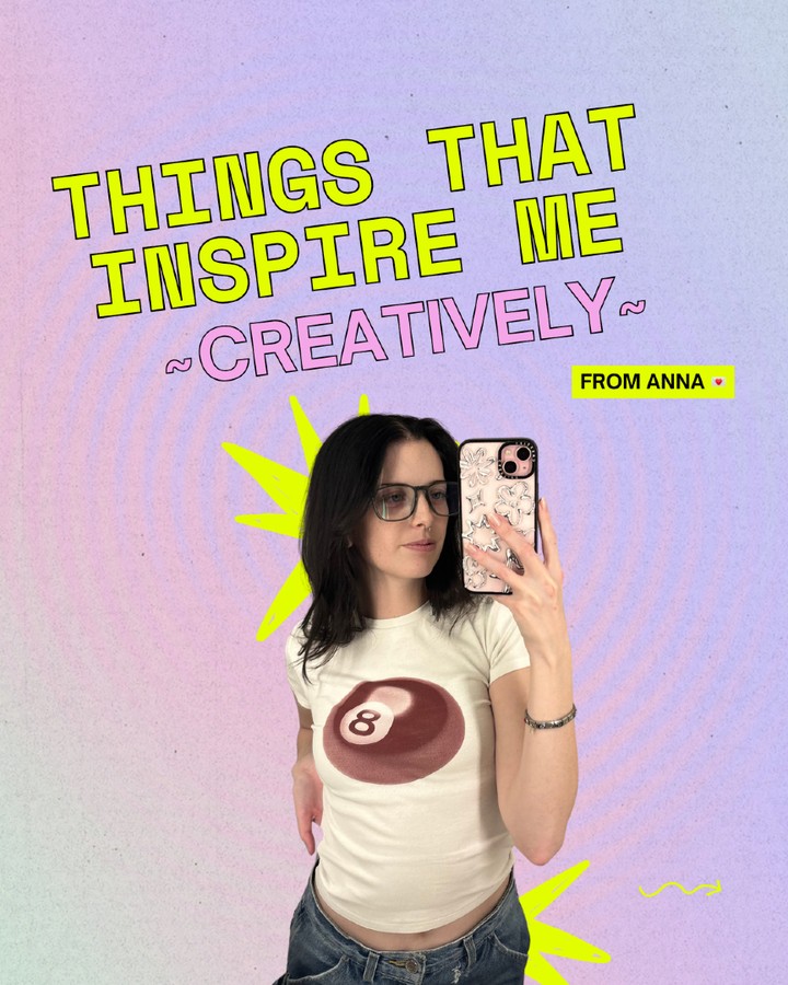 ClintPanza1y's tweet photo. Hi, it’s Anna! Here are a few things that inspire me every day. As a graphic designer, I believe inspiration is everywhere—from my grandma’s vintage trinkets to the outdoors and fellow artists. What inspires you? https://t.co/siMvRmLMRc