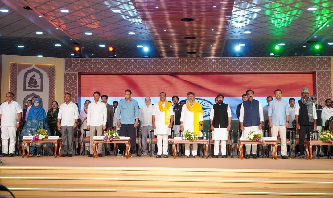 MlaKaneezfatima's tweet photo. Attended the grand inauguration of Karnataka Parva 2026, inaugurated by Hon’ble Chief Minister Shri D.K. Shivakumar Ji. The celebration beautifully reflects Karnataka’s rich traditions, craftsmanship, creativity and entrepreneurial spirit.

The initiative provides artisans and entrepreneurs from diverse communities a platform to showcase their talent, promote their work and create new opportunities for growth.