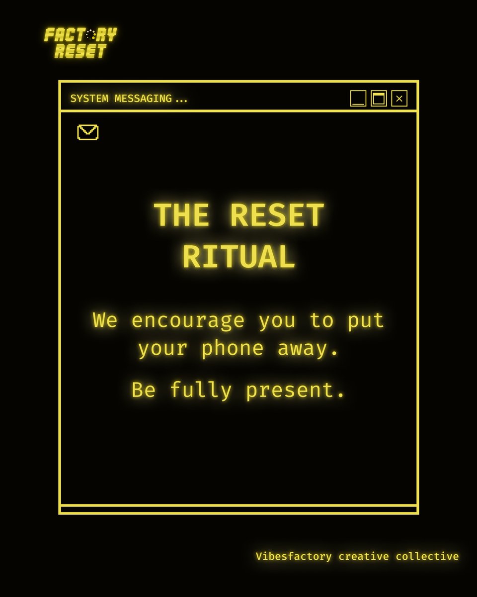 factoryreset_x's tweet photo. Tonight at SKAH Lagos, we Factory Reset. 💛

Electronic music all night.
9PM till 6AM.

 Late / Door Appointments available at
₦15,000.
https://t.co/BYTf5hLY8b

Come through. We’ll see you on the dancefloor. https://t.co/11oB81H8Z2