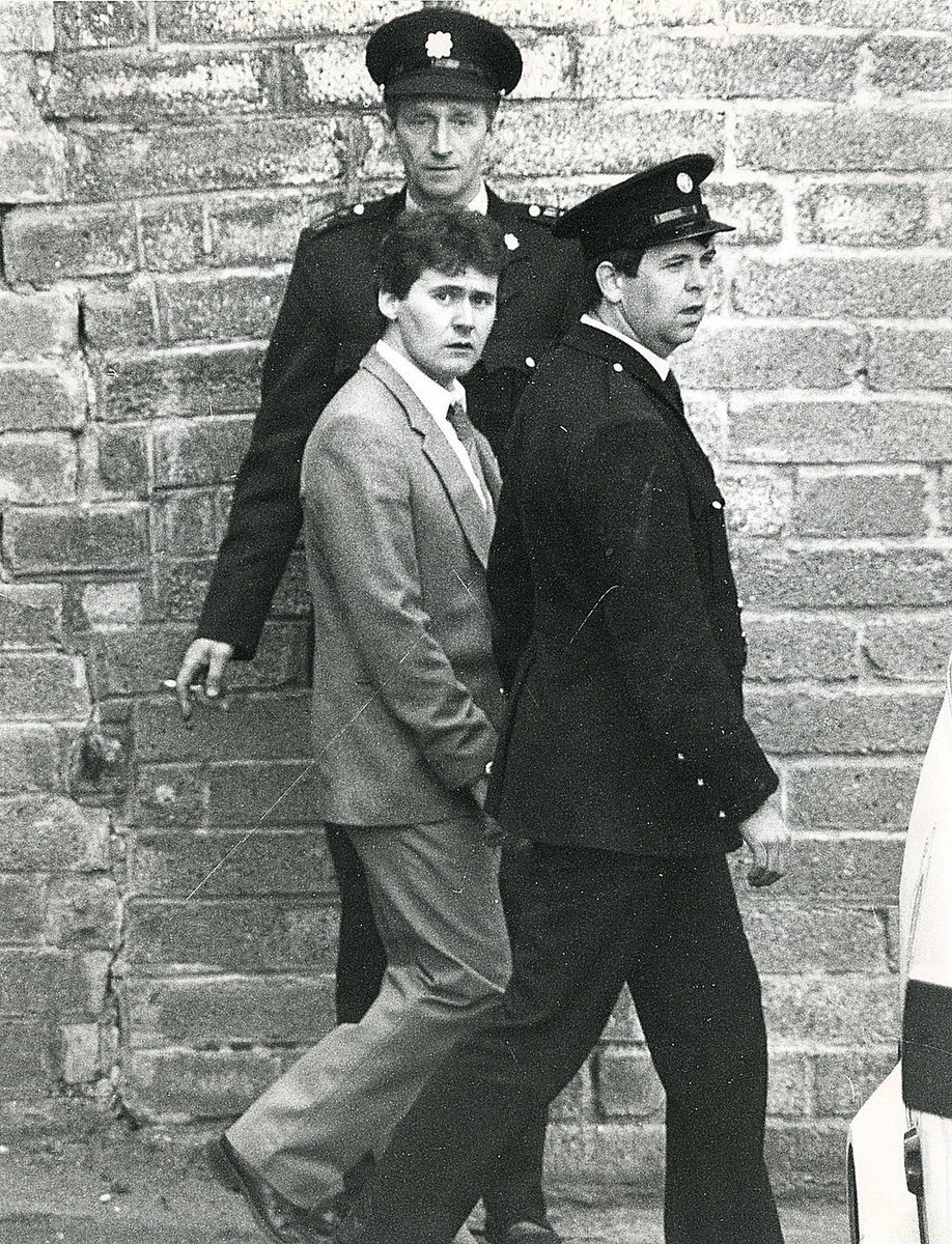 RobLooseCannon's tweet photo. Dessie O'Hare, the Border Fox, was born in Keady, County Armagh in October 1956. His Da and six uncles had been interned in the 1940s, and his granny had done time in Holloway Gaol for harbouring republicans. He joined the Provisional IRA as a teenager but fell out with the leadership in the late 1970s and drifted into the Irish National Liberation Army (INLA).

By 1987 O'Hare had left the INLA too, forming his own splinter outfit, the Irish Revolutionary Brigade (IRB). That October he led a gang who burst into a gaff on Brennanstown Road in Cabinteely, intent on kidnapping Professor Austin Darragh, a wealthy pharmacologist. Darragh had moved out three years earlier. His son in law, a Dublin dentist named John O'Grady, was living there instead, and he became the new target.

O'Grady was snatched and held first in a Dublin basement, then moved to Cork and locked inside a shipping container. Gardaí stumbled on the hideout at one stage, but O'Hare's gang shot their way out and fled, later torching their getaway car in Dundalk. O'Grady was brought back to Dublin and held in a house in Cabra. I can only imagine the horror and devastation of the ordeal and thinking you were about to be rescued.

The gang demanded a ransom of £1.5 million. When it wasn't paid, O'Hare took a hammer and chisel to O'Grady's hands and severed the little finger from each one, posting them to Carlow Cathedral. He phoned the Gardaí afterwards with the chilling line that it had cost O'Grady two of his fingers.

The manhunt that followed gripped the country for nearly four weeks. It ended in a shootout at Urlingford, County Kilkenny, on 27 November 1987, when courageous Gardaí intercepted the gang at a checkpoint. One of O'Hare's accomplices was shot dead as O'Hare tried to ram the roadblock in a stolen BMW. Thankfully O'Grady was found alive and freed and continued to practise dentistry in Dublin.

O'Hare stood trial at the Special Criminal Court and was convicted of false imprisonment, wounding with intent and firearms offences, receiving a forty year sentence. From the dock he called on republicans to turn their guns on the judiciary, the prison service and the Gardaí, and declared his hope that his deeds would echo until war was waged on Britain and its southern allies. So, thats a stance.

The INLA's political wing publicly disowned him within weeks, insisting he no longer spoke for them. The Border Fox remained in Portlaoise Prison, shunned even by former comrades who felt he had dragged the republican cause into disrepute. O'Hare was eventually released under the terms of the Good Friday Agreement in 2006. 

Then, in 2019, he received another seven year sentence for leading an assault on a man and helping falsely imprison another man, both at a Saggart apartment block in 2015. O'Hare told gardaí he'd been hired by businessman Jim Mansfield Jr to clear a family from a house.