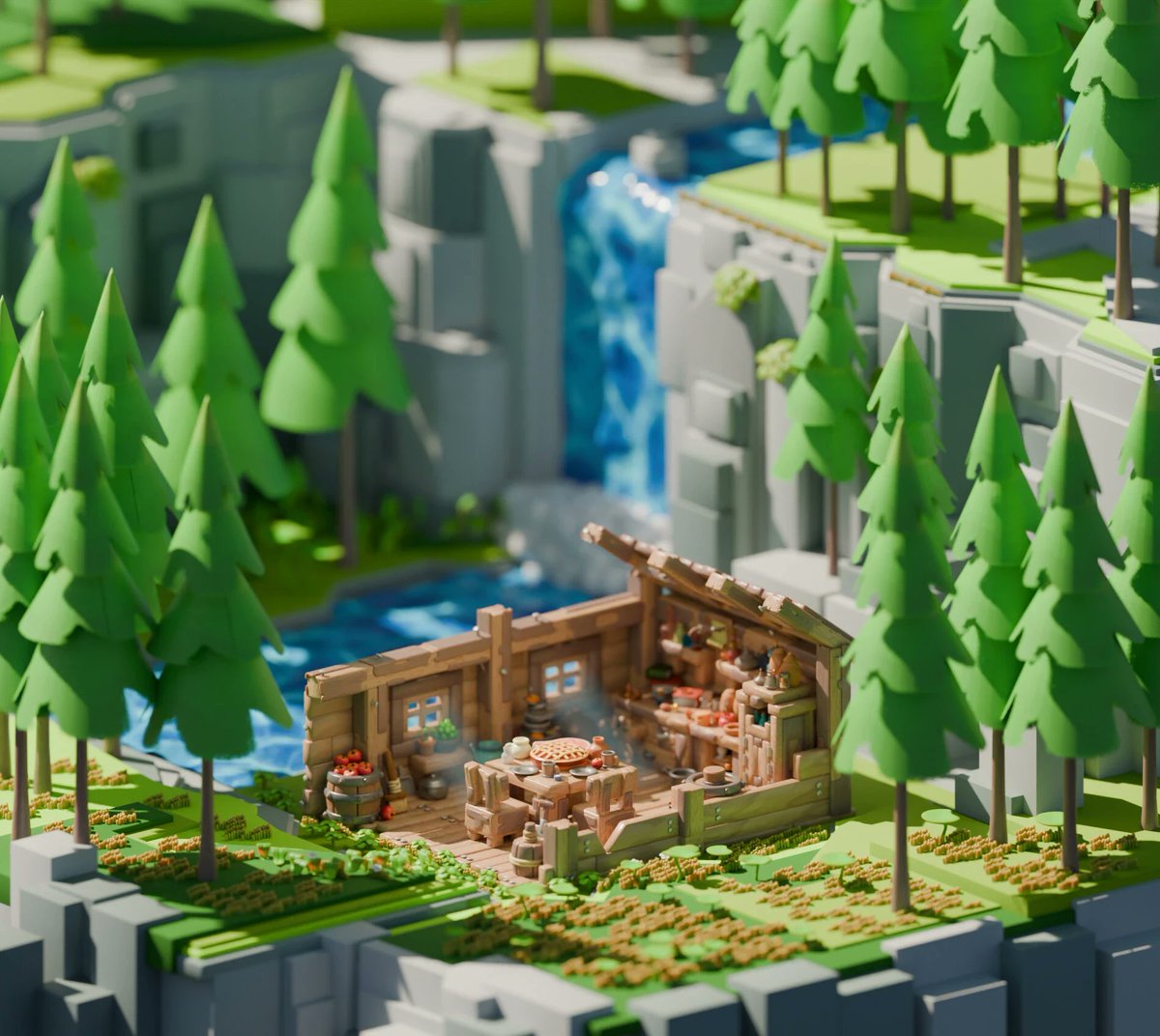 Lasha3D's tweet photo. i really hope more people could see my art 😇 https://t.co/PbqjoVZ8h0