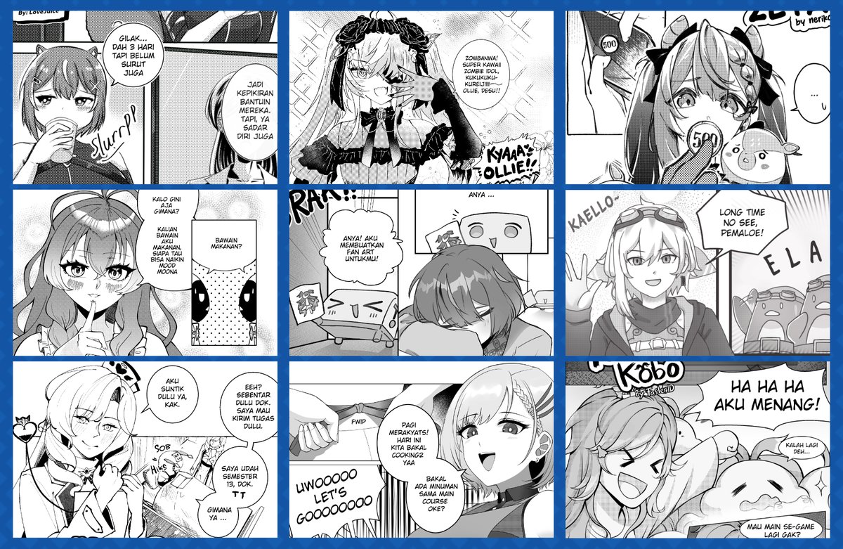 kuritikamu's tweet photo. ❤️&amp; 🔁appreciated!
"Sharing Our Stories"
Hololive ID-girls anthology open pre-order!

📅 PO : 26 Sep - 11 Okt 2026
📦 OTS &amp; mail (local)
📍RingRoad AE25-26 @ CF23 (both days)

Form bisa scan code atau link pada reply
#cf23 #cf23catalogue https://t.co/ambv3arBTA