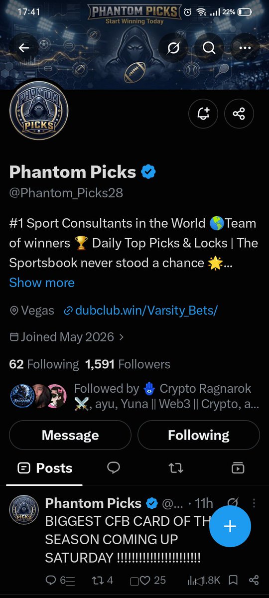 7IOIL7's tweet photo. @AFCryptoX @Phantom_Picks28 A https://t.co/p0dSK9GsYJ