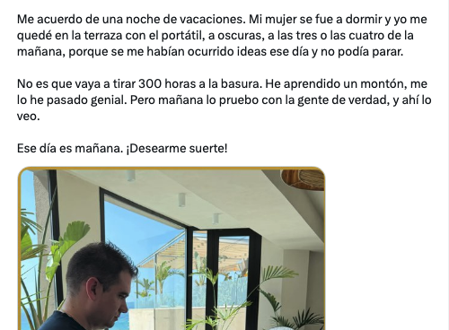 GuilleMellado's tweet photo. No me había pasado nunca que me copiasen así. El cabrón ha copiado hasta el storytelling.

Me pasa un amigo esto: https://t.co/ybc2Jtsra7

Copia exacta de https://t.co/rgKhTZ5KMz

Exacta, hasta los textos de la web, y la estructura. Me meto en el perfil del iluminati y me encuentro esta retórica.

Excelente trabajo de investigación @OmarLopezBTC. "300 o 400 horas" de copiar, supongo.

Herramientas como Yapto hay decenas. Cualquiera medio avispado con una buena suscripción de IA se puede hacer una herramienta similar para él. Pero cabrón, si vas a sacar algo igual, hazlo tuyo.

O tápate un poco, vamos.

Feliz finde a todos.