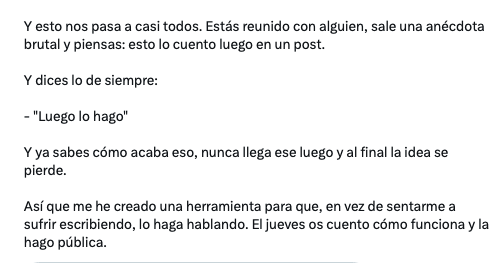 GuilleMellado's tweet photo. No me había pasado nunca que me copiasen así. El cabrón ha copiado hasta el storytelling.

Me pasa un amigo esto: https://t.co/ybc2Jtsra7

Copia exacta de https://t.co/rgKhTZ5KMz

Exacta, hasta los textos de la web, y la estructura. Me meto en el perfil del iluminati y me encuentro esta retórica.

Excelente trabajo de investigación @OmarLopezBTC. "300 o 400 horas" de copiar, supongo.

Herramientas como Yapto hay decenas. Cualquiera medio avispado con una buena suscripción de IA se puede hacer una herramienta similar para él. Pero cabrón, si vas a sacar algo igual, hazlo tuyo.

O tápate un poco, vamos.

Feliz finde a todos.
