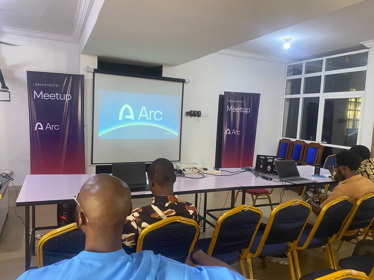 TechyDom's tweet photo. We are all set and ready for the second edition of the Arc Uyo Meetup.
Come learn about the Agentic Economy on Arc.
#Arc #ArcUyoMeetup #BuildonArc https://t.co/DVdl7HyEwP