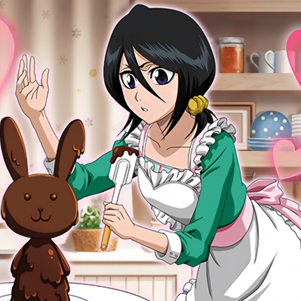 fullofwhimsyy's tweet photo. ITS RUKIA’S DAY !!!!! 🐇🐇🩵 https://t.co/3JOwI67i1Z