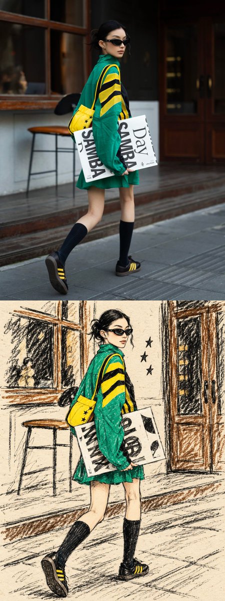 ai_suxiaole's tweet photo. 彩色素描提示词，好友漫画感！！！

彩色铅笔描绘世界和你 https://t.co/B3ixwqVpSa