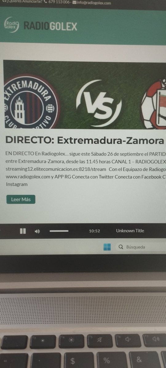 LaGuia2B's tweet photo. @radiogolex Siguiendo el #ExtremaduraZamora desde #Girona con #LaGuía2B 💪 Escuchando a los muy 🔝 Vivas y Alonso. https://t.co/AbTuq4gakA