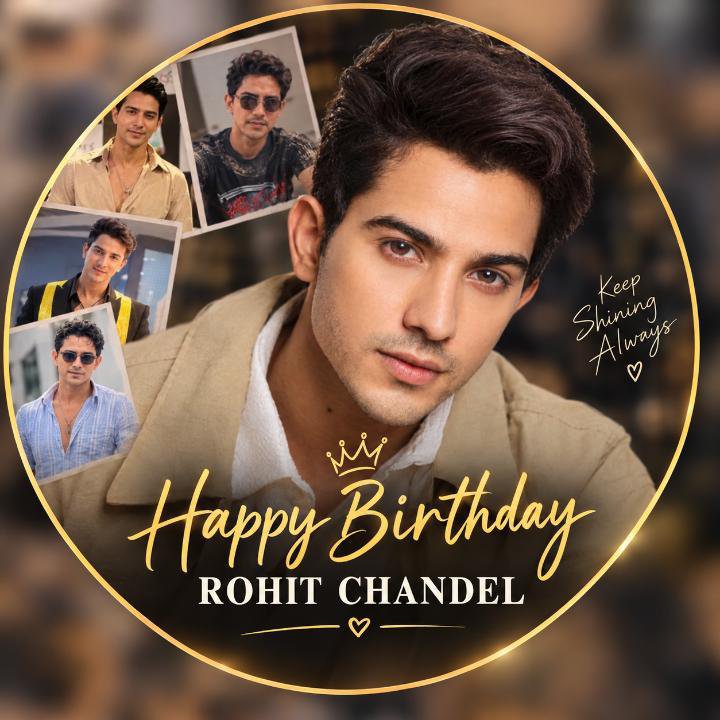 aaruedit26's tweet photo. 🎉 Happy Birthday, Rohit Chandel! 🎂🥳
Wishing you a day filled with happiness, laughter, and unforgettable moments. May this new year of your life bring you success, good health, and lots of reasons to smile. 🎁🎊 https://t.co/3El9V1h7zG