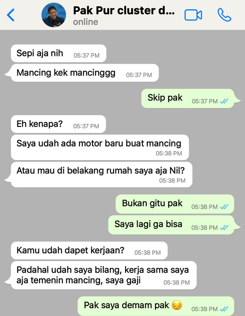 udangcabeijoo's tweet photo. Info loker temenin mancing tapi digaji 😔 https://t.co/aOiyEi0dkC