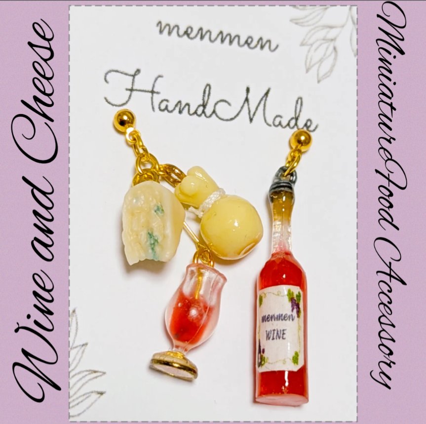 menmenHandMade's tweet photo. 🍷ワインにはチーズ🧀
🎪にせものたべものミュージアム
in蔦屋書店　中央吹き抜けマルシェ
#menmenHandMade https://t.co/KGmlVQDVpq