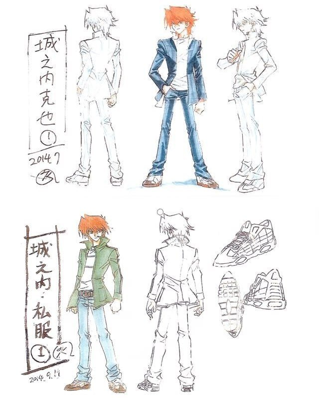 YuseiFudo292501's tweet photo. Katsuya Jonouchi/Joey Wheeler in Concept Art Drawn By Kazuki Takahashi and Design Art by Takahiro Kagami from Yu-gi-oh! The Dark Side of Dimensions https://t.co/c4BPXewrNK