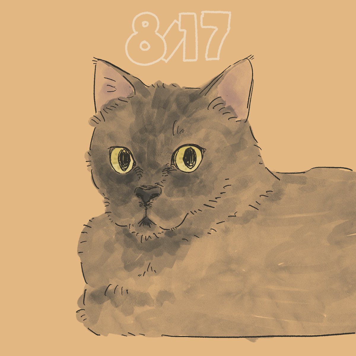 kiuminooo's tweet photo. 8月17日_黒猫感謝の日_
#��ラスト
#365日

鳴き声喉鳴らし大爆音
常に残像爆裂元気っ子
探してる時だけ闇に溶ける達人 https://t.co/ea0PAEWjyI