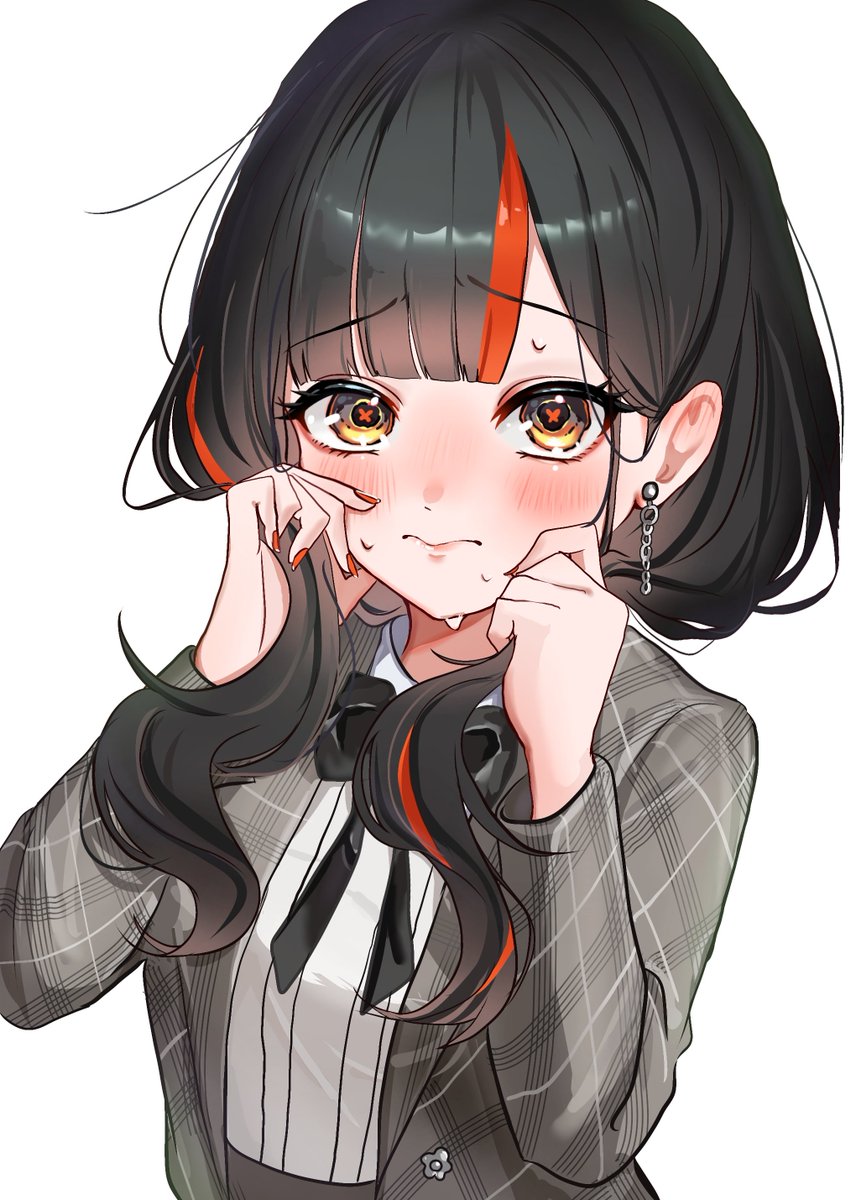 hanagumorimoa's tweet photo. 「恋を自覚した3秒後」
#はなびの標本 https://t.co/8OmC4DyapH